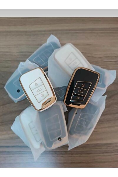 ÖZEN KEYS Passat B8 Skoda Superb Black Car Key Case