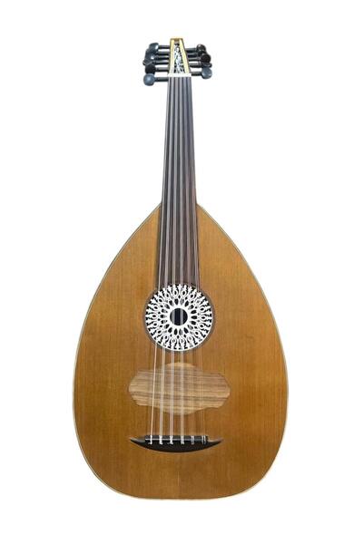 Oud Professional Egyptian-made oud instrument with original manufacturer's Ba...