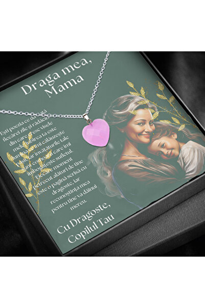 OEM Special Gift Set Necklace with Quartz Pendant