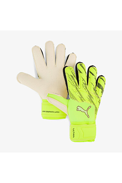 Puma Ultra Pro Protect Rc Unisex Yellow Goalkeeper Gloves