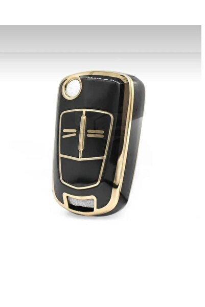 ÖZEN KEYS Lux Opel Astra H Corsa D 2 Button Nano Protection Key Case Cover Bl...