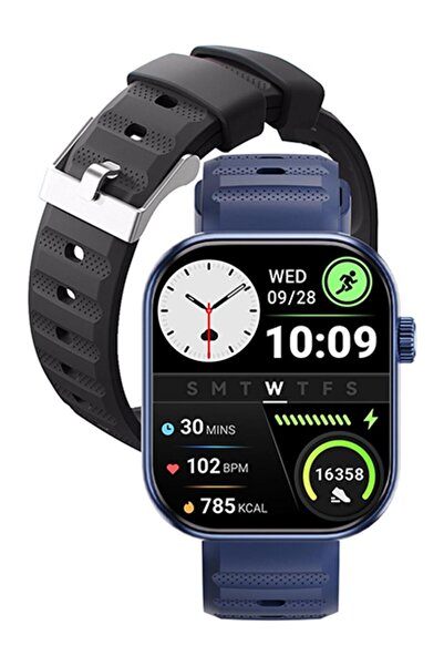 İtel 220 mAh O20 Smartwatch - 2.04'' Display, IP68 Waterproof Deep Blue