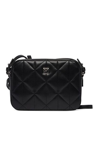 Calvin Klein Γυναικεία τσάντα ώμου με διπλό φερμουάρ