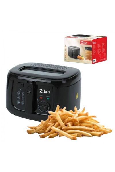 Zilan Deep fryer ZLN-2317, 1800W, 2.5L capacity, non-stick Teflon coated bowl...