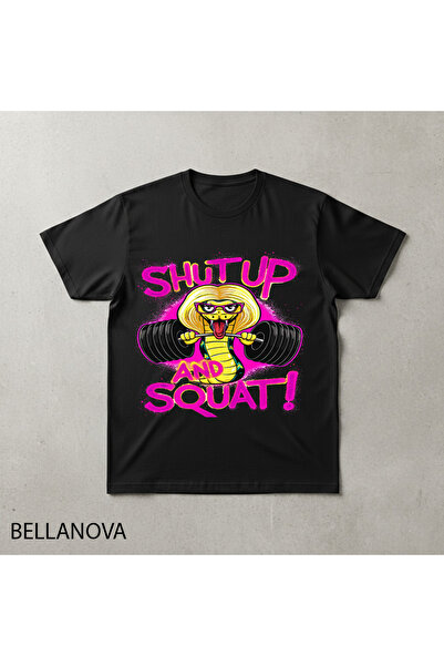 bellanova Premium Μαύρο Βασικό Αθλητικό T-shirt