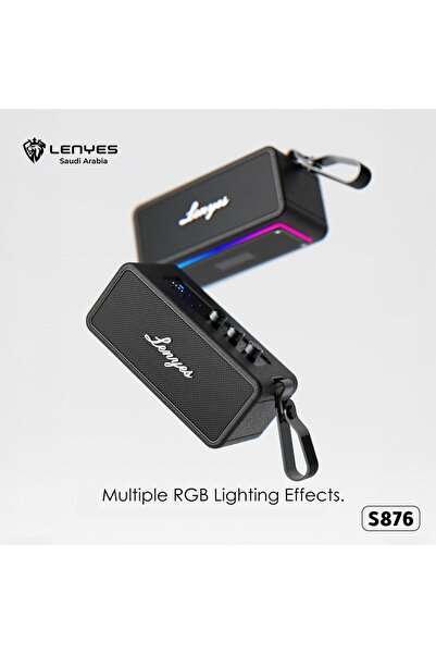 Lenyes مكبر صوت بلوتوث S876 بقوة 90 واط