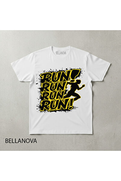 bellanova تيشيرت رياضي أساسي أبيض فاخر