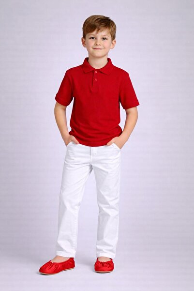 ümitteks iş ve okul kıyafetleri 200 April Boys polo majica sa ovratnikom 100%...