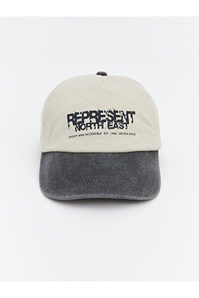 LC Waikiki Mixed Text Embroidered Men's Cap Hat