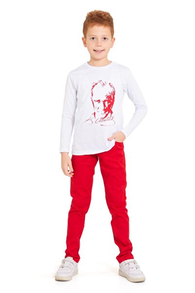 ümitteks iş ve okul kıyafetleri 28 Απριλίου Αγορίστικο μπλουζάκι με λαιμόκοψη...