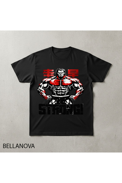 bellanova تيشيرت رياضي أساسي أسود فاخر