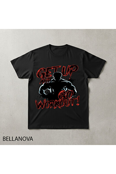 bellanova Premium Μαύρο Βασικό Αθλητικό T-shirt