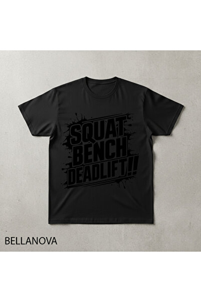 bellanova تيشيرت رياضي أساسي أسود فاخر