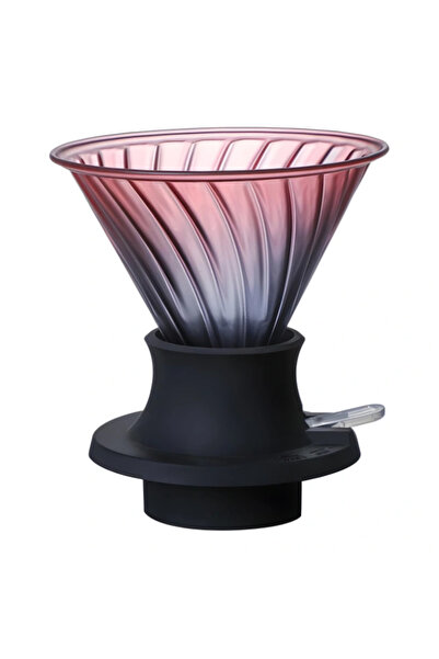 ecocoffee Glass filter funnel with silicone base - Size 04 - Colored