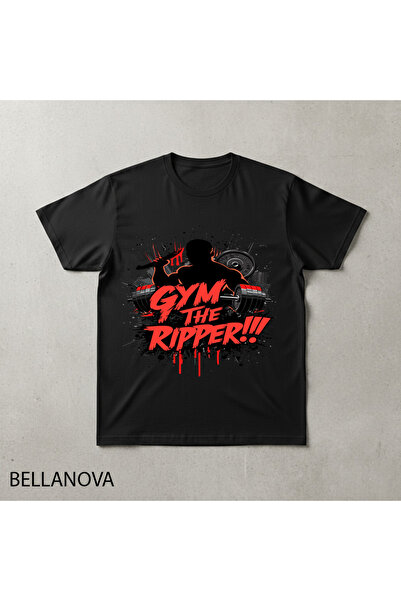 valeriae Premium Μαύρο Βασικό Αθλητικό T-shirt