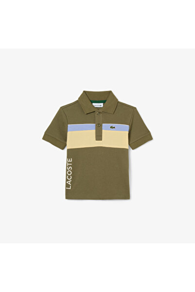 Lacoste Colour-Block Pique Polo Shirt - PJ1142-00-5JB