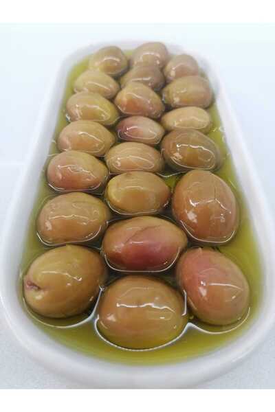 ZeytunixAkhisar Yeşil Edremit Çizik Zeytin 1000 gr (Orta Boy)