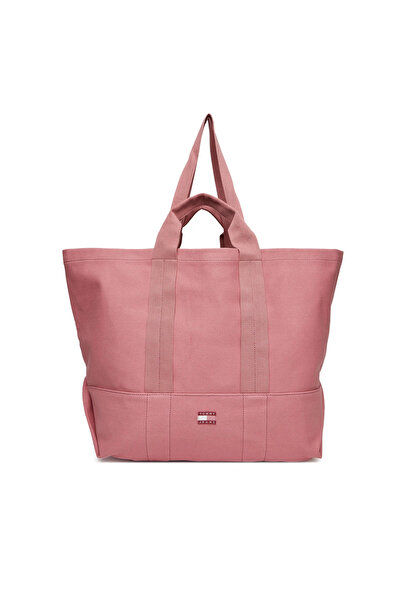 Tommy Hilfiger TJW TOTE EDITION CANVAS Kadın Çanta, Bej AW0AW17542