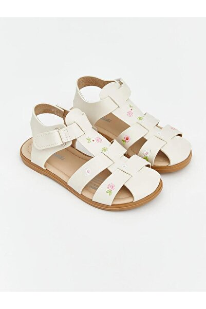 LC Waikiki Sandale pentru fetițe cu broderie florală (S6)