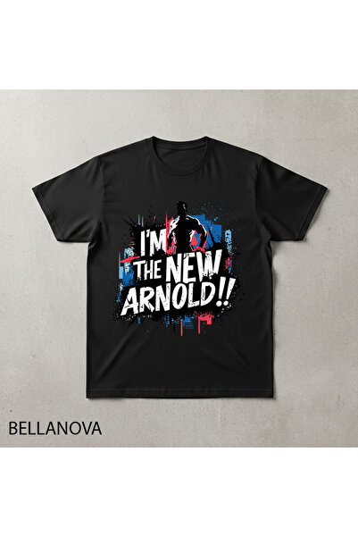 bellanova تيشيرت رياضي أساسي أسود فاخر