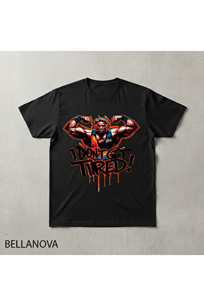 bellanova Premium Μαύρο Βασικό Αθλητικό T-shirt