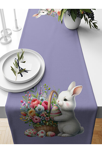 Bertille Home Spring Series 140X40 cm Digital Printed Runner (Spring Easter E...