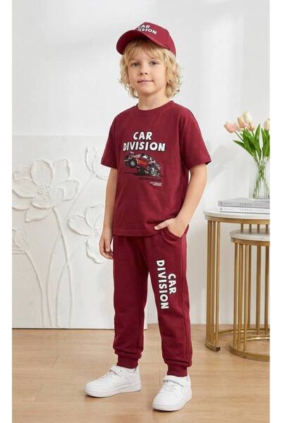 Milanlı Kids طقم صيفي للأولاد مع قبعة كهدية