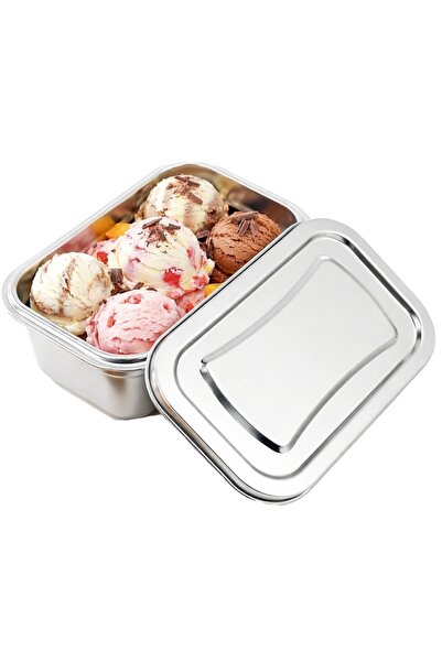 PUFO stainless steel gastronorm tray with lid for food storage, ideal for cat...