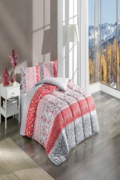 Kristal Double Sleeping Set Amour Red