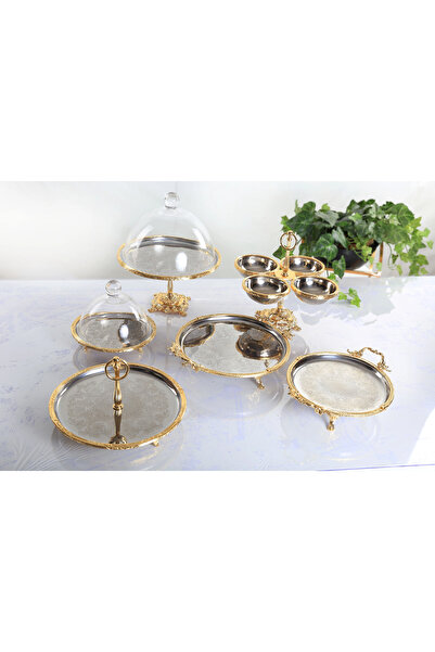 BULUTHOMEAKSESUAR 6 Piece Steel Engraved Presentation Set