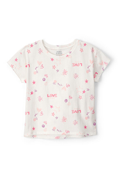 Carter's Girl's T-Shirt S-L Multi-Color