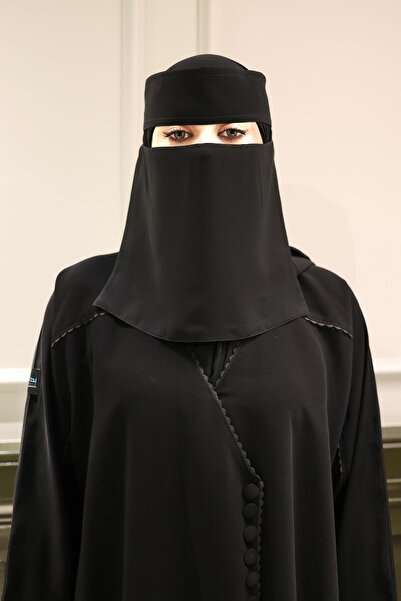 Shadan Art Half-slanted veil, Puffer, olive