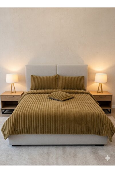 FoamZone Turkish winter quilt set, 6 pieces, 100% cotton