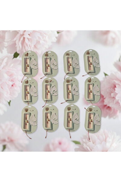 supershop Set of 12 Adjustable Flower and Ladybug Bracelets packed in cardboa...