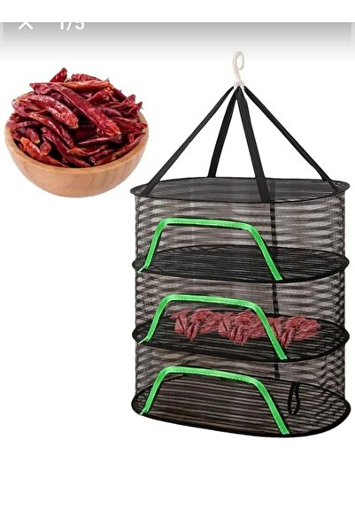 Mitahome SEBZE MEYVE KURUTMALIK FİLE 3 KATLI