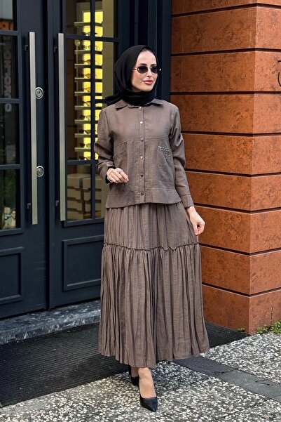 Ceremony Etekli Takım 26Y907 Kahve