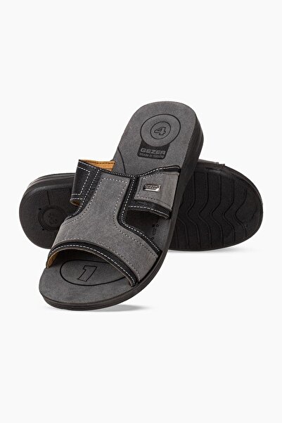 GEZER 4 point orthopedic daily men's slippers