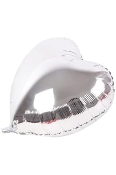 Nacario NrcrioShop بالون قلب فضي 45 سم 18 بوصة 1201248