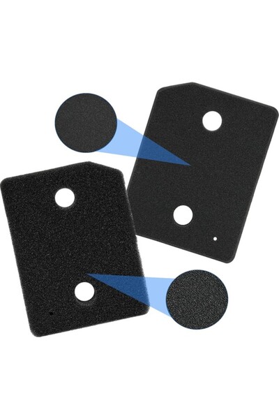 srfn ticaret Miele Compatible Dryer Sponge Filter - 2 Pieces