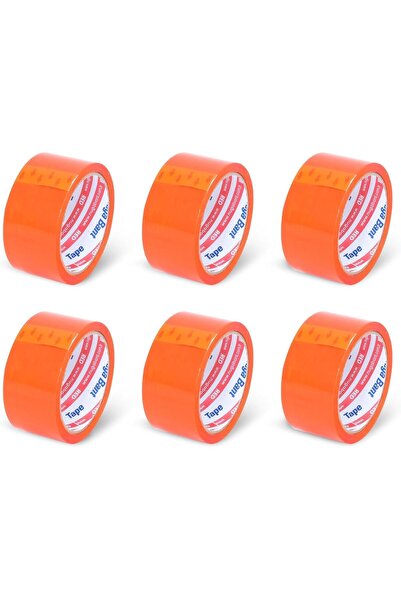Nacario Nrcrioshop 45 mm X 40 Mt Orange Adhesive Tape 6 Pieces 1201248