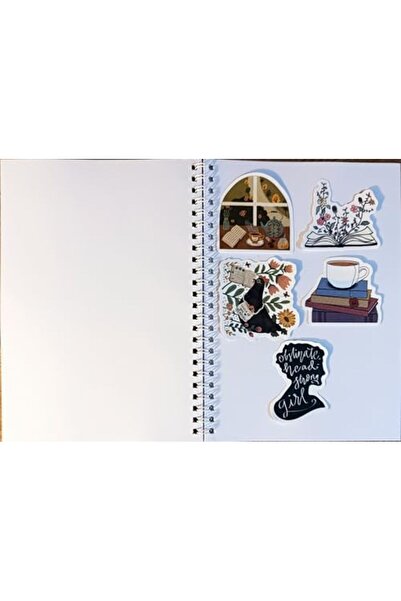 Nacario Nrcrioshop A5 Spiral School Notebook 100 Pages-Unlined (Red) 1201248