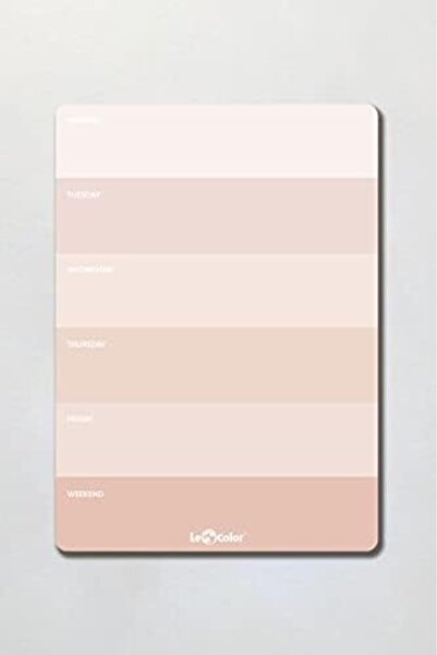 Nacario Nrcrioshop Weekly Planner Block Natural 1201248