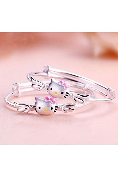 ADEN BEBEK AKSESUARLARI Hello Kity Kız Çocuk Bileklik