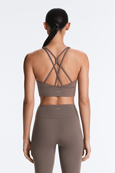 Oysho Comfortlux medium support sports bra with cups