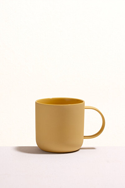 Paşabahçe Faroe Seramik Kupa Sarı 310 cc