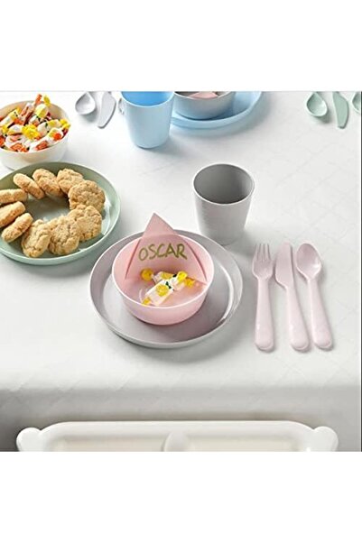 Nacario Nrcrioshop Mjcc Kalas — Children's Cutlery Set 18 Pieces Bpa-Free Mic...