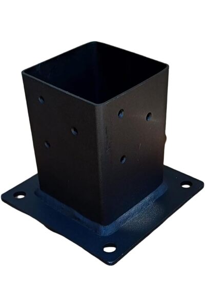 Nacario حامل تثبيت من NrcrioShop مقاس 8 × 8 سم من الخشب للحديقة المنزلية، مظل...