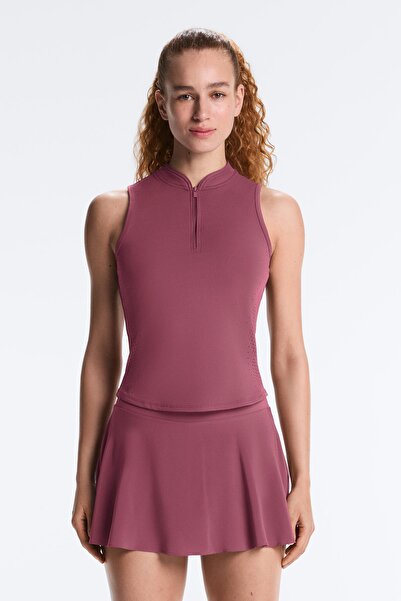 Oysho Yarım fermuarlı kolsuz T-shirt