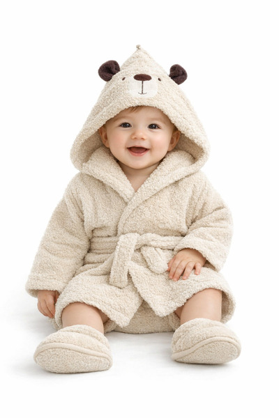 İZYALİF BABY طقم مناشف حمام للأطفال على شكل حيوانات للجنسين، هدية لحديثي الول...