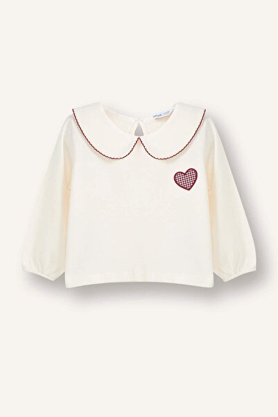 DeFacto %100 Pamuklu Tişört Kız Bebek G8159A526SP